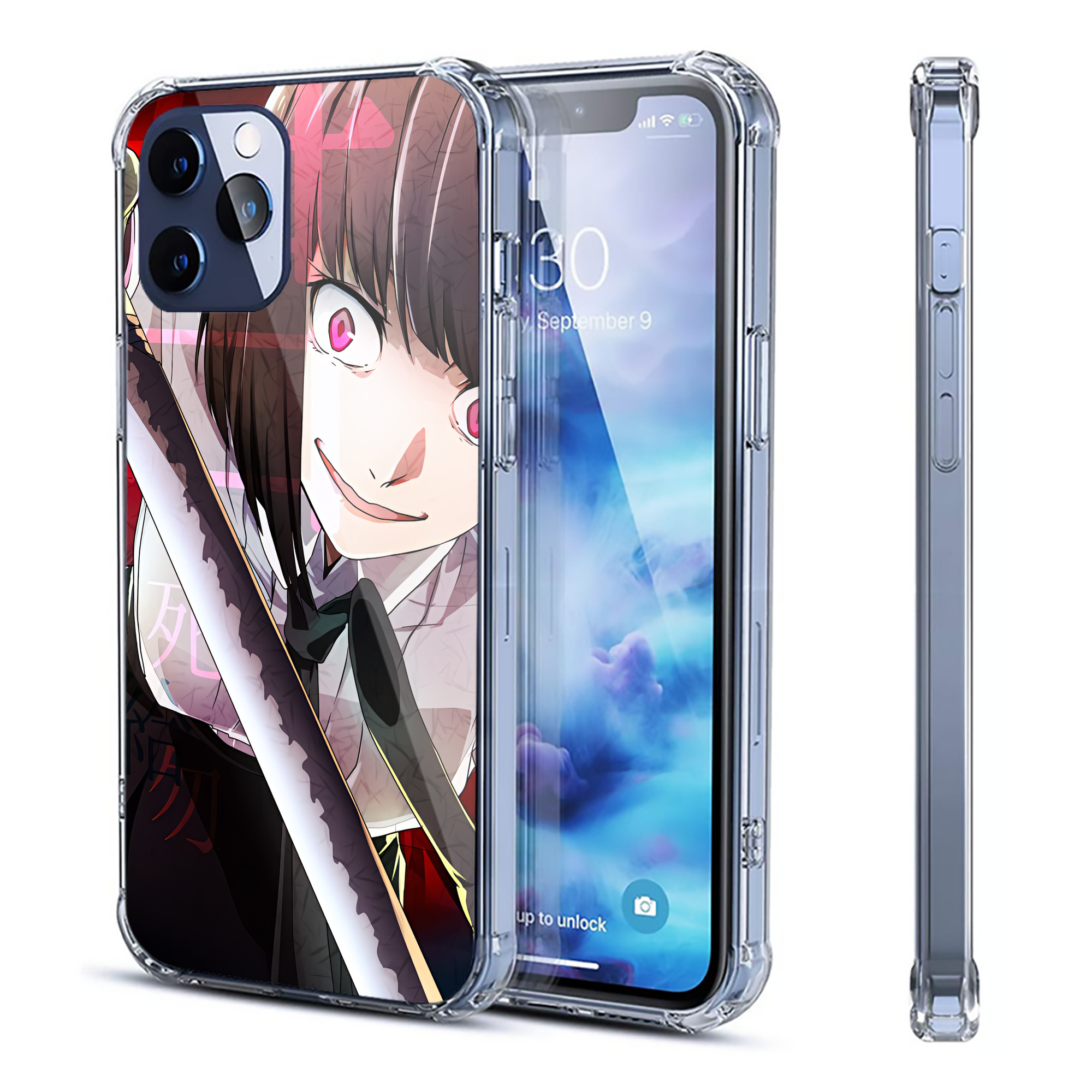 （画像用） 文豪ストレイドッグス Bungo Stray Dogs 【iPhone 12シリーズ対応】透明スマホケース（クリアソフトケース）